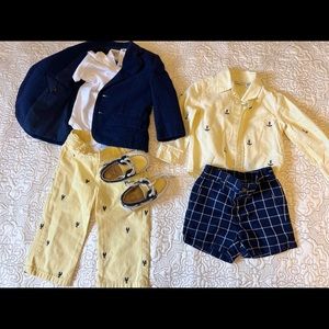Janie and Jack outfits 12-18 months